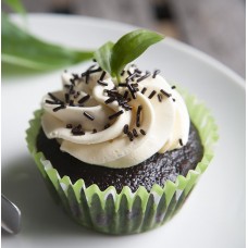 Veganský cupcakes dortíček máta a čokoláda